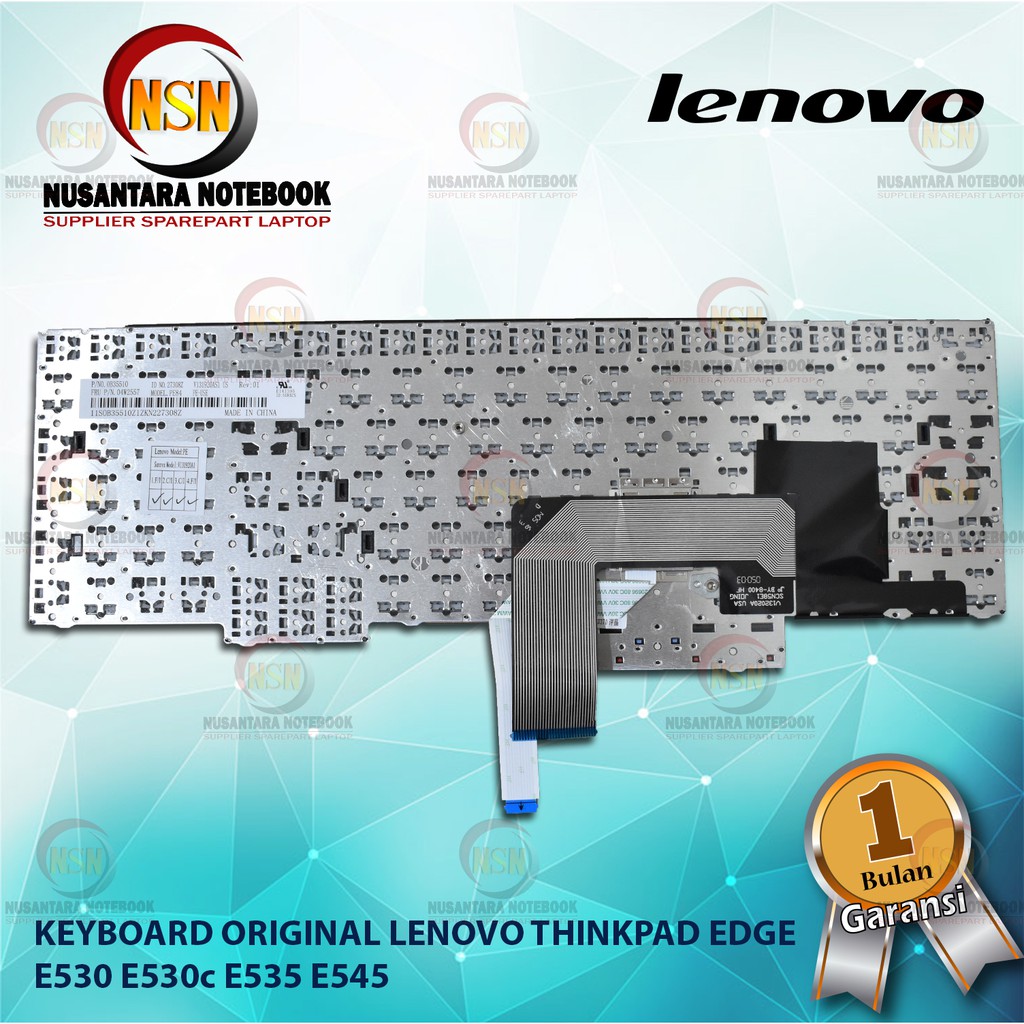 Keyboard Original Lenovo ThinkPad Edge E530 E530C E535 Series Black