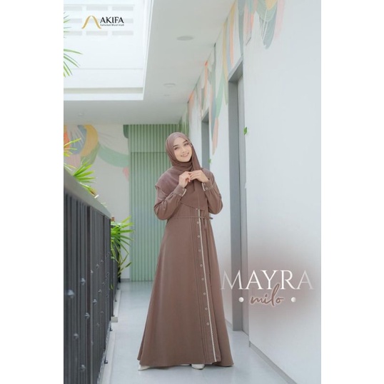 READY STOCK Gamis MAYRA BY AKIFA ORI
