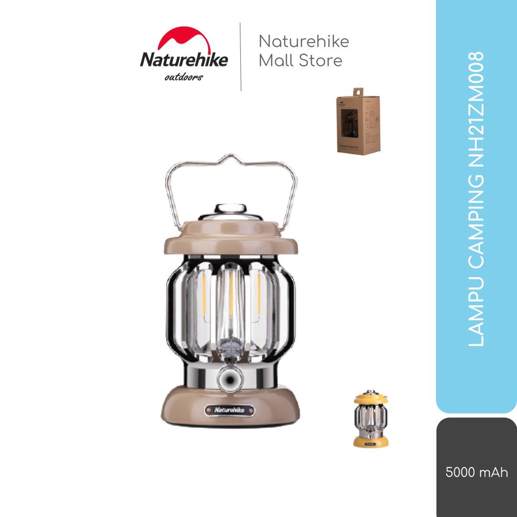 LAMPU / LENTERA TENDA GANTUNG CAMPING PETROMAK NATUREHIKE NH21ZM008