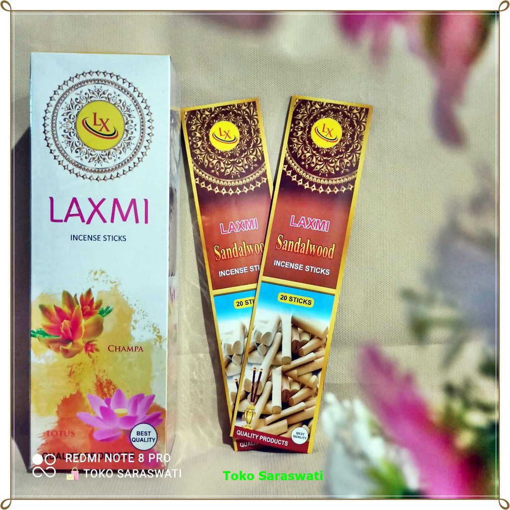 Hio Dupa Wangi Aromaterapi Soft Cendana Laxmi Isi 20 Stik