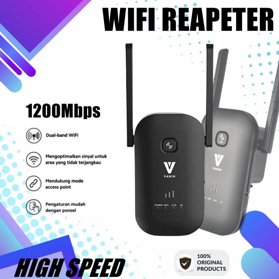 WiFi Extender Reapeter Amplifier WiFi Range Extender Signal Amplifier Wireless Wifi Amplifier Penguat Sinyal Wifi