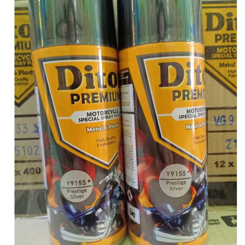 New DITON Premium YAMAHA COLORS Pilok Pilox Cat Semprot Y9155* Prestige Silver / 9155 Silver NMAX (400cc)