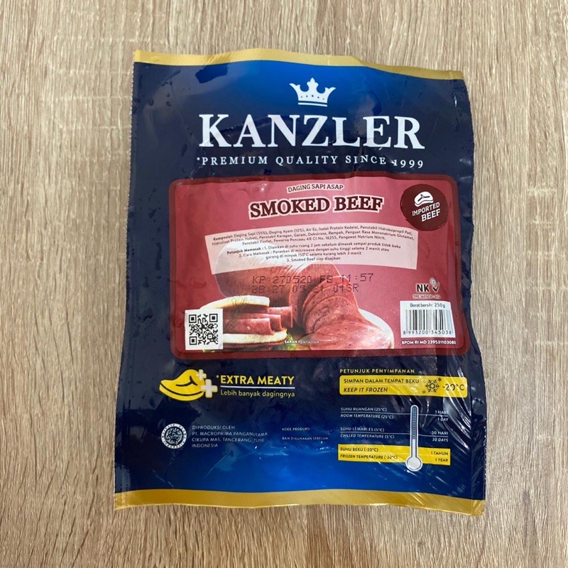 

Kanzler Smoked Beef 250gr