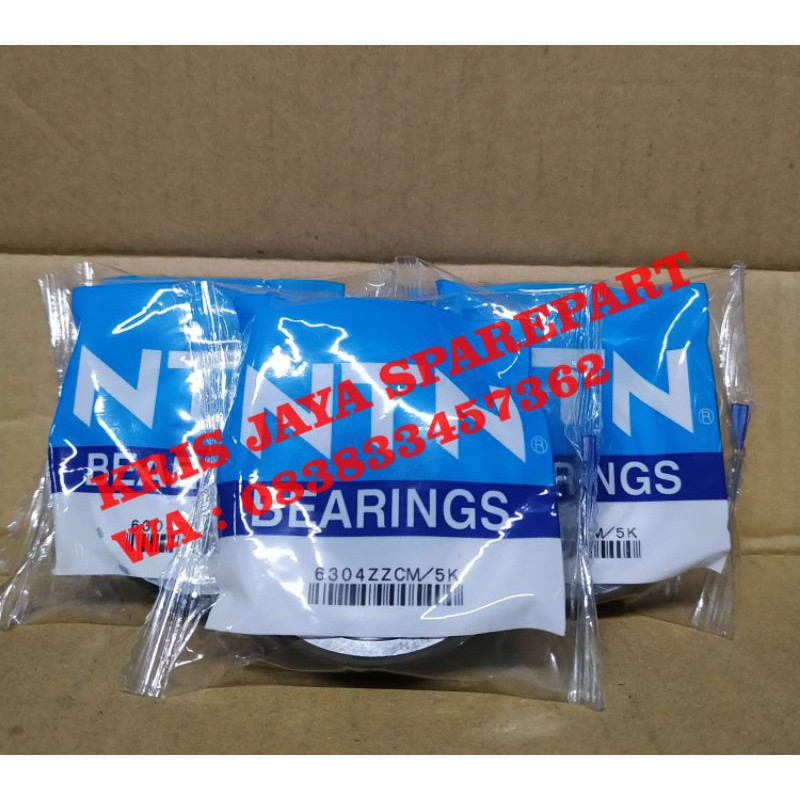 bearing 6304 zz merk ntn japan