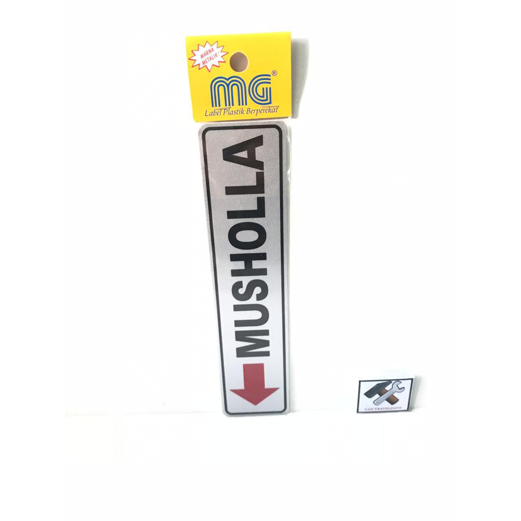 

LABEL STICKER MUSHOLA TEMPAT IBADAH MUSLIM ISLAM HARD BERPERAKAT DASAR METALIK SILVER