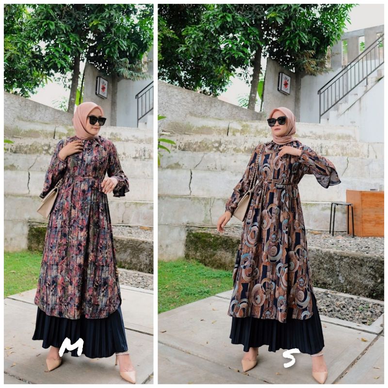 AGNIA MIDI DRESS BY KIENKA.ID