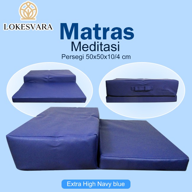 Matras/Bantal/Alas Meditasi (Bantal Doa) Persegi Extra High 50x50X10cm