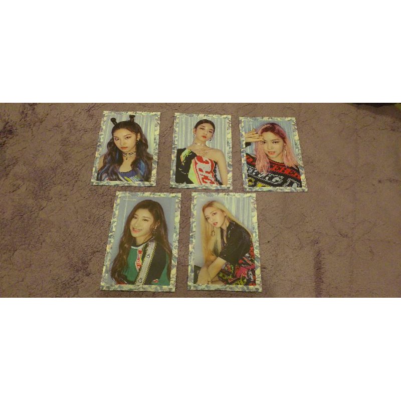 BENEFIT POSTCARD ITZY ICY OFFICIAL