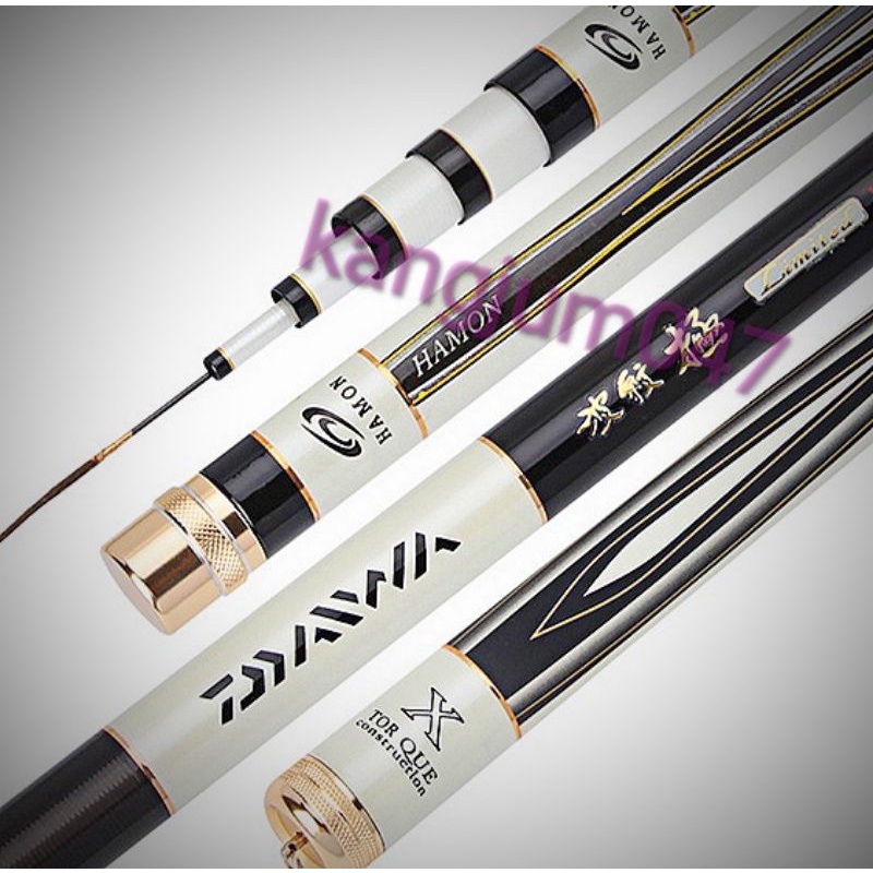 Joran Tegek Carbon 630cm Daiwa Hamon Putih Mantap