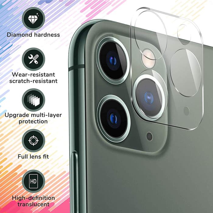 Camera Tempered iPhone 11/Pro/ Pro Max/ X /Xs Lens Protector Glass