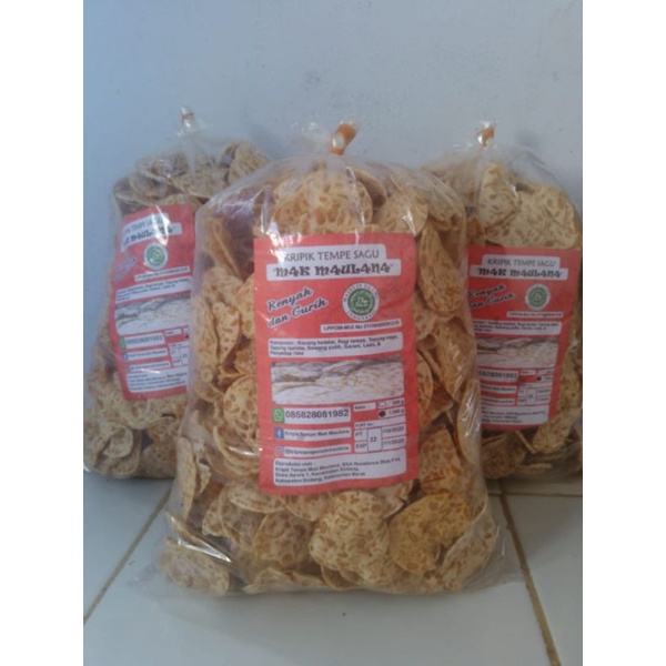 

Mak Maulana Keripik Tempe Sagu 1 kg