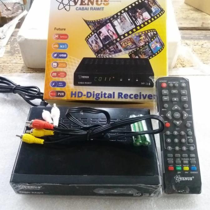 Set Top Box ICHIKO DVB 8000HD Alat Penerima Siaran TV Digital ORIGINAL