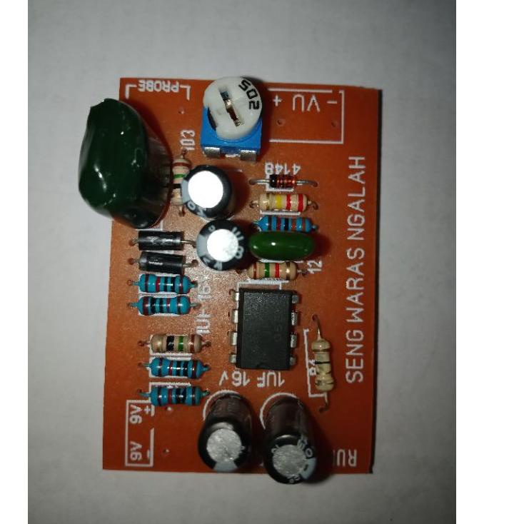 Koleksi Terbaru.. kit esr meter analog ic4558 alat cek elco on board