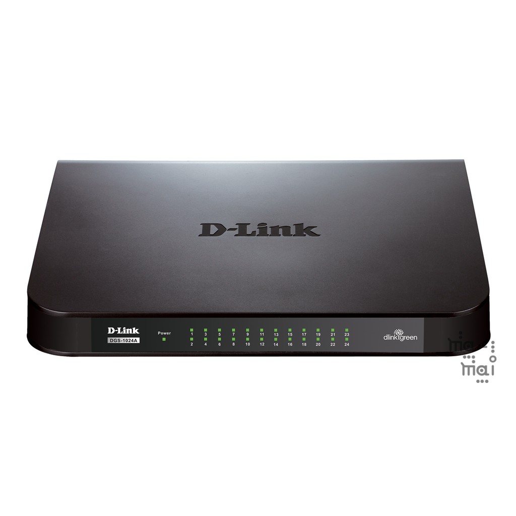 D-Link Switch DGS-1024A 24-Port 10/100/1000Base-T Unmanaged Standalone