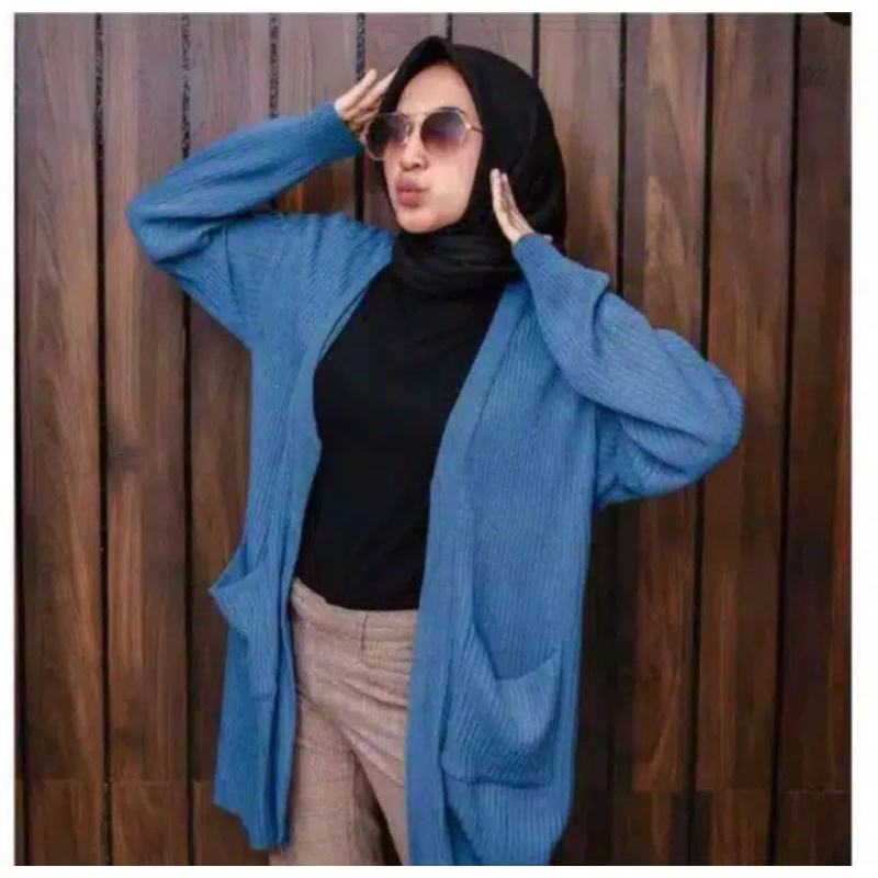 LONG CARDY BELLE RAJUT NICKERY PREMIUM