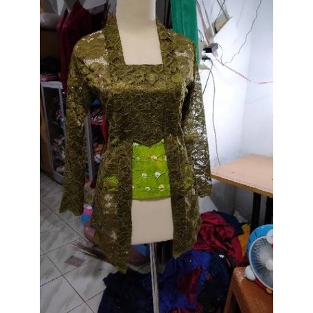 [PROMO RZ764] Angkin jumputan tutup perut untuk kebaya Diskon