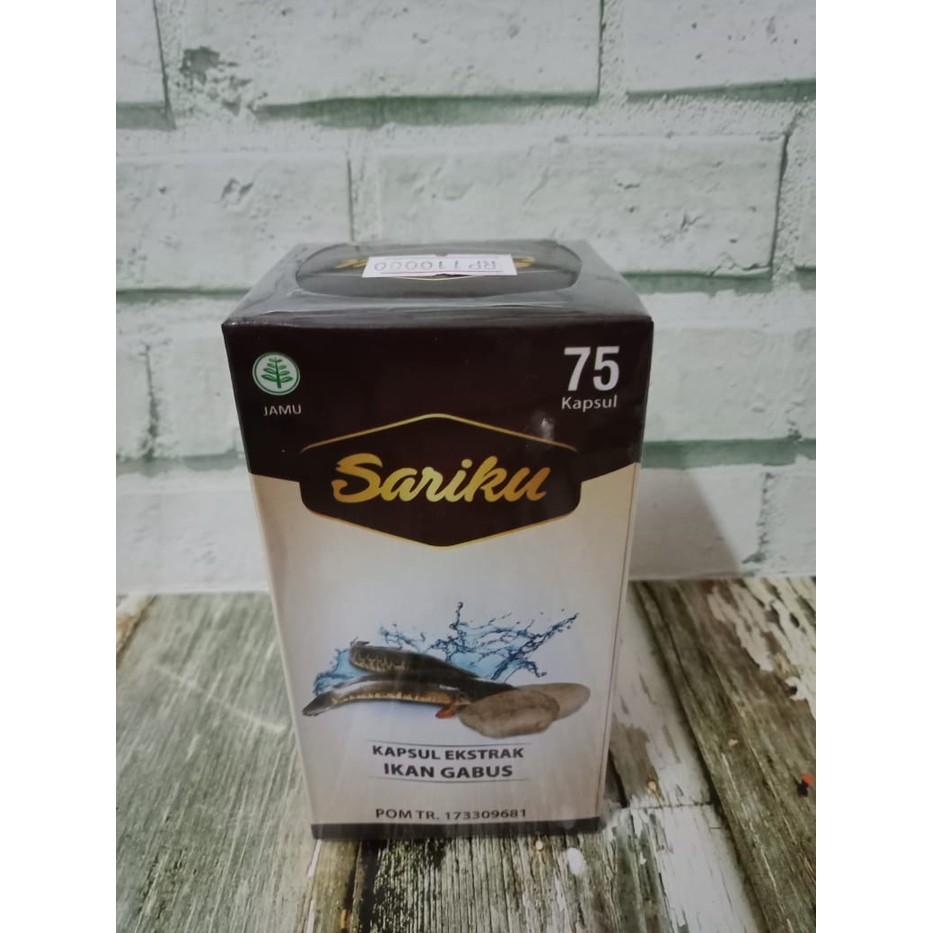 

Sariku kapsul erkstrak ikan gabus