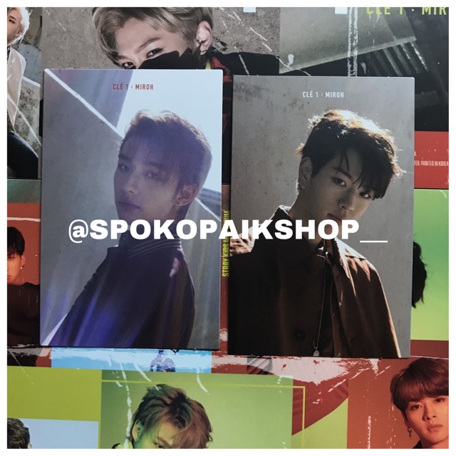 [WTS/WTT] STRAY KIDS CLE 1 : MIROH LIMITED OFFICIAL PHOTOCARD SEUNGMIN HYUNJIN