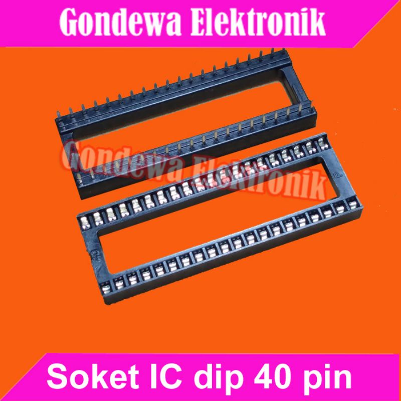 Soket IC 40 pin dip 40pin