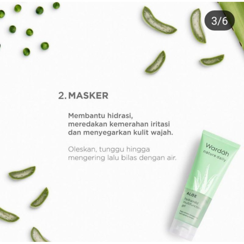 Wardah Nature Daily Aloe Vera Wardah Facial wash