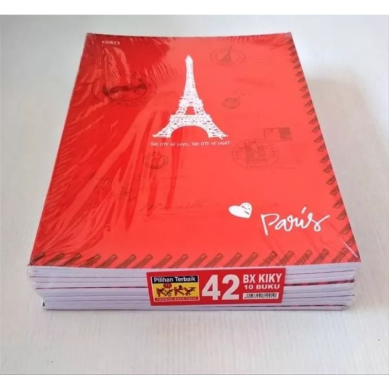 

Buku Tulis Kiky 42 Lembar Boxy Isi 10 Pcs