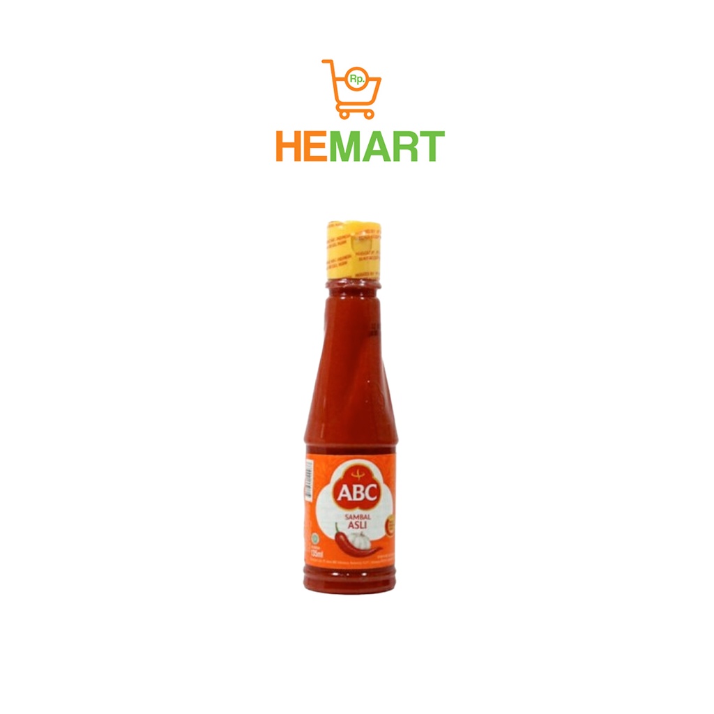 

Saos Sambal ABC kemasan botol plastik, Bandung (135ml & 275ml)