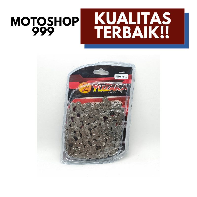 Rantai 420HC-104L Yuzaka
