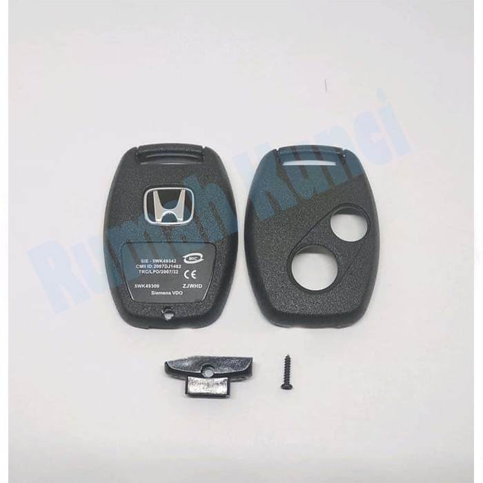 Casing Cover Kunci Honda 2 Tombol Jazz Brio Mobilio Plug n Play