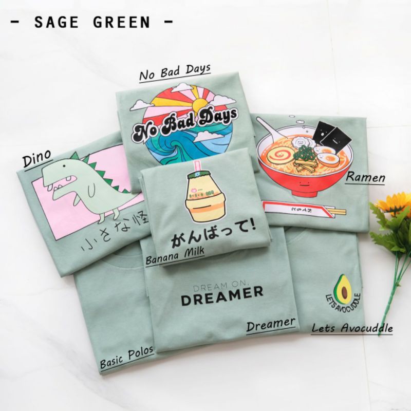 Kaos Ramen Shani Amelia - Kaos Dino ci shani Amelia