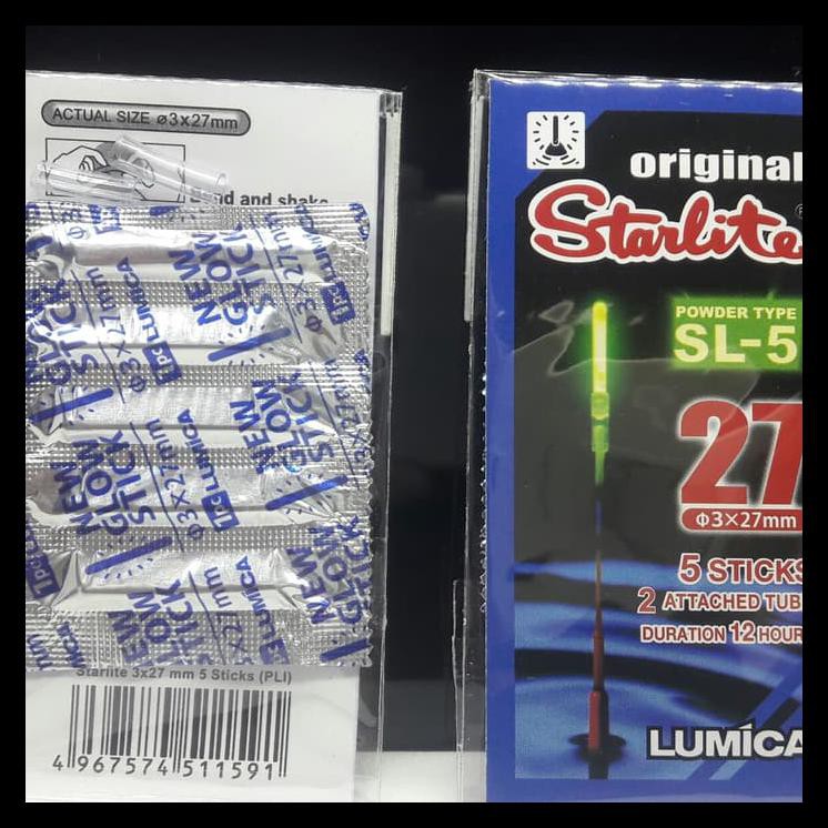 DISKON Starlite / Starlet / Fosfor Lumica untuk Mancing Malam