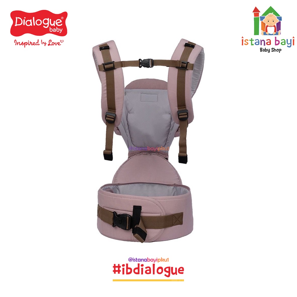 Dialogue Baby Hipseat Airflow 7in1 Moonlight Series DGG1035/DGG1034 - Gendongan Bayi