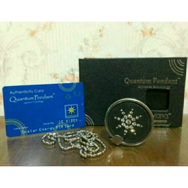 TERMURAH  FREE ITEM Kalung pendant energy quantum pendant aura ORIGINAL