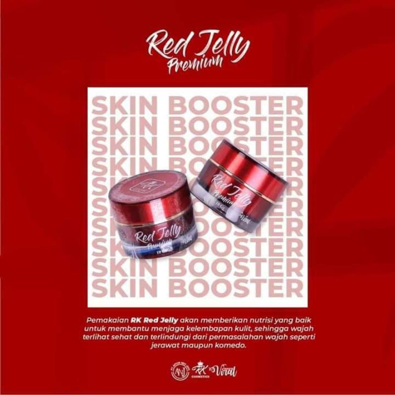 (COD✅) RK RED JELLY PREMIUM TK GLOW KOSMETIK VIRAL FLEK JERAWAT AGEN RESMI ANJ