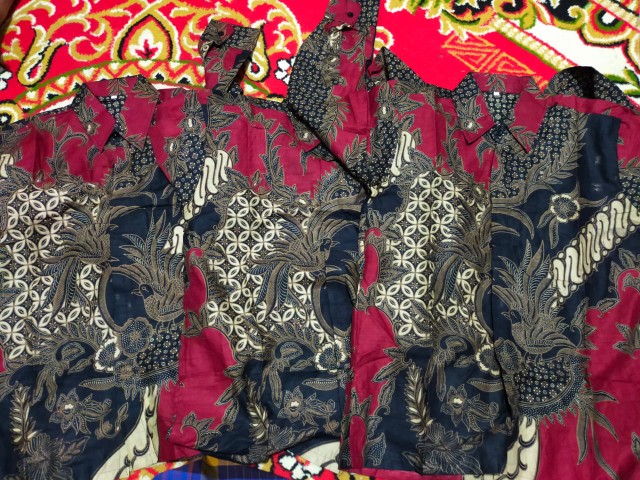 Baju Batik Pria Slimfit Big Size M L Xl Xxl Atasan Kemeja Batik Lengan Panjang Original
