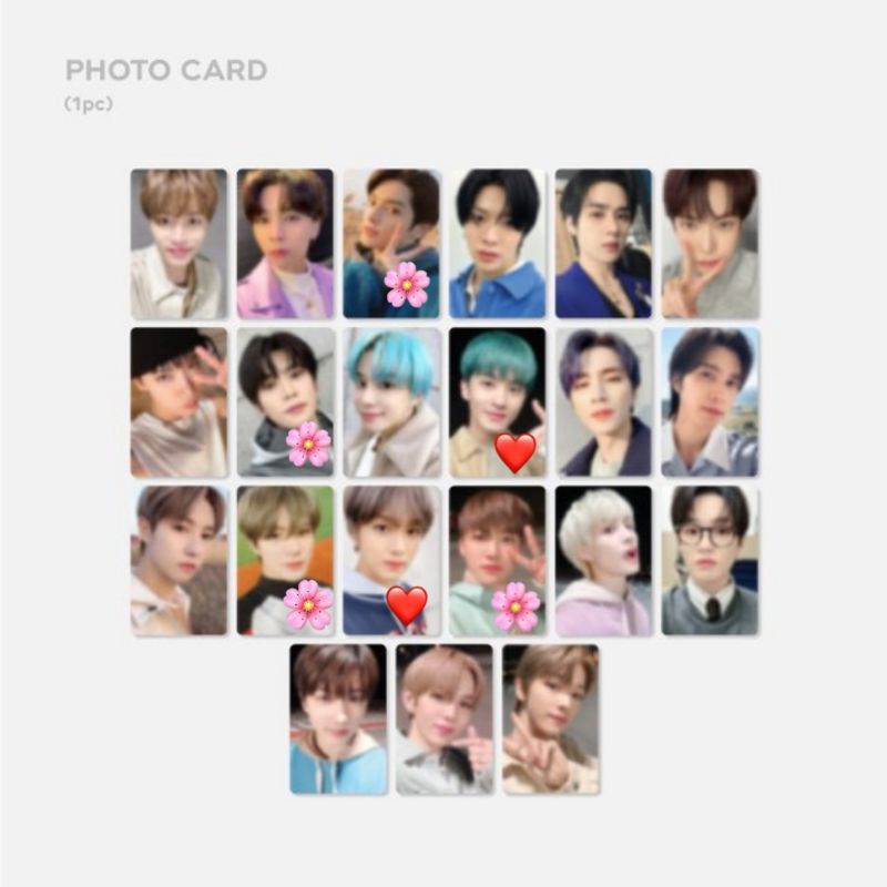 BINDER UNIVERSE NCT TAKE ALL JENO JAEMIN TAEYONG JAEHYUN MARK HAECHAN