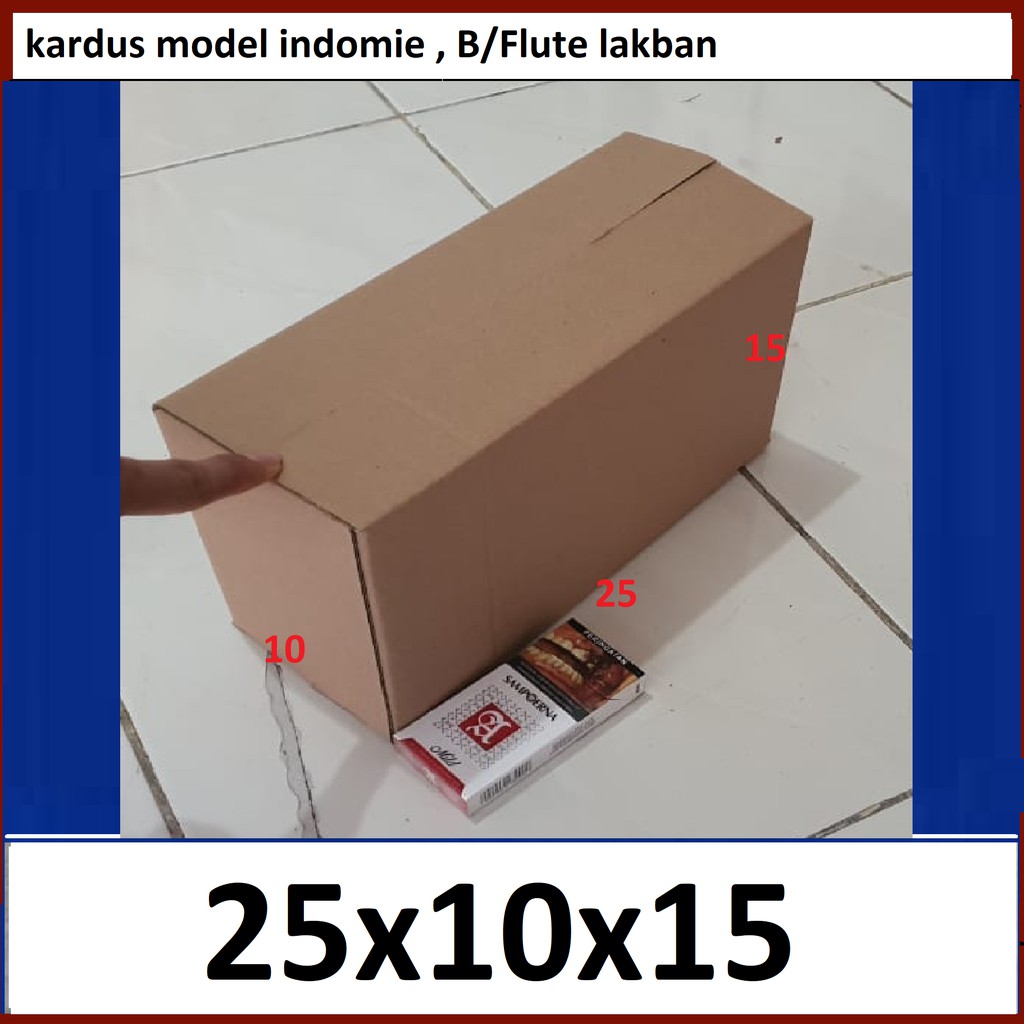 

Kardus 25x10x15 cm IND