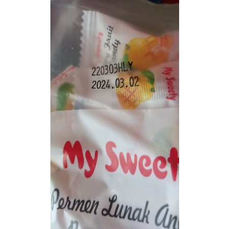

Permen Lunak My Sweety 360g 100pcs