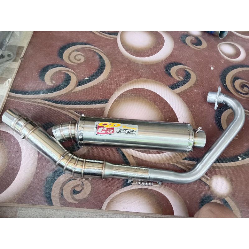 knalpot CLD MP TIGER GL SCORPIO R15 CB150R DLL