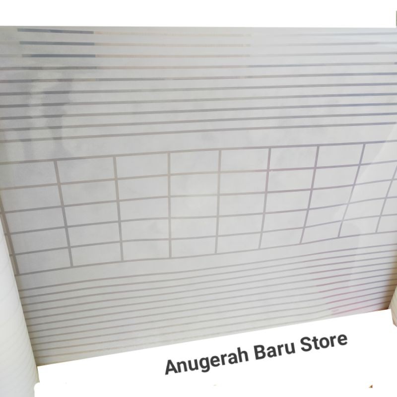 Fiber Pagar Plastik Penutup Pagar Motif Minimalis