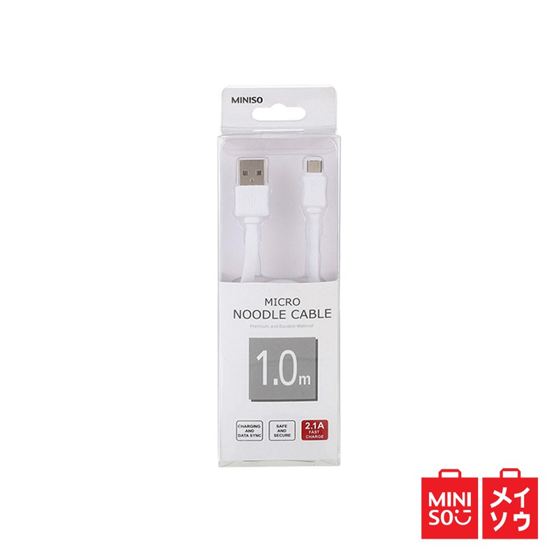  Miniso  Official Kabel Data Fast Charging Micro USB 