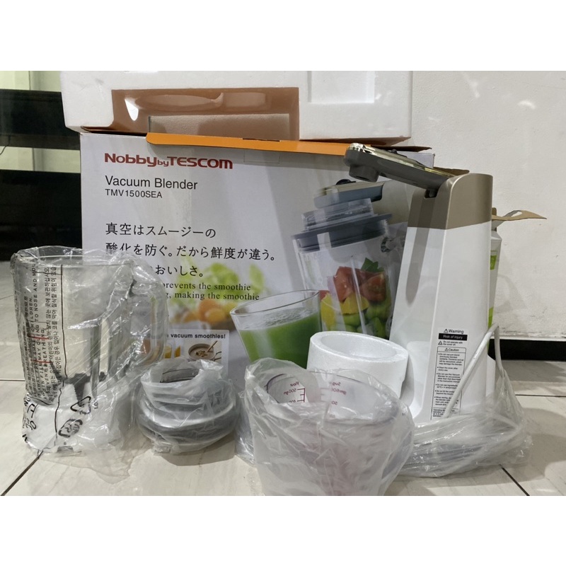 PRELOVED TESCOM VACUUM BLENDER TMV1500SEA