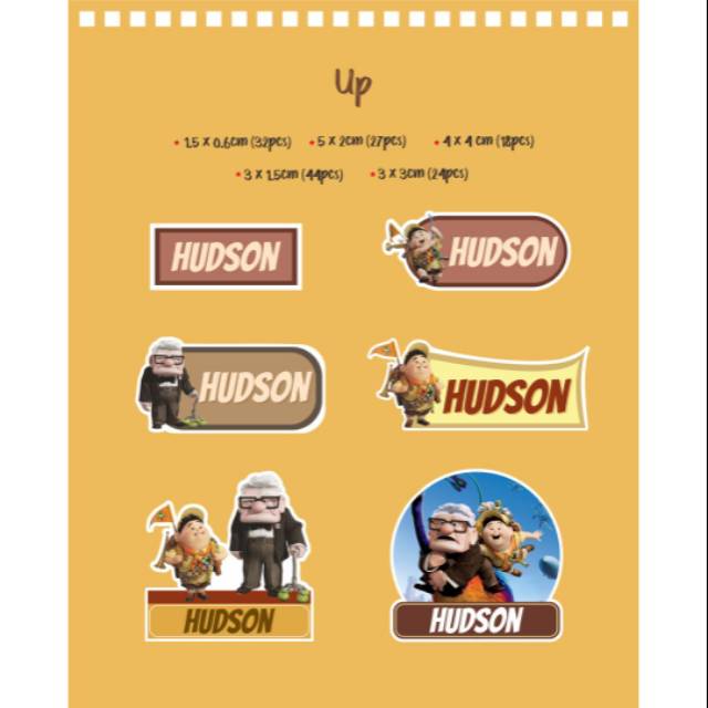 

PO STICKER NAMA ANTI AIR, 1 TEMA DAPAT 192 STICKER