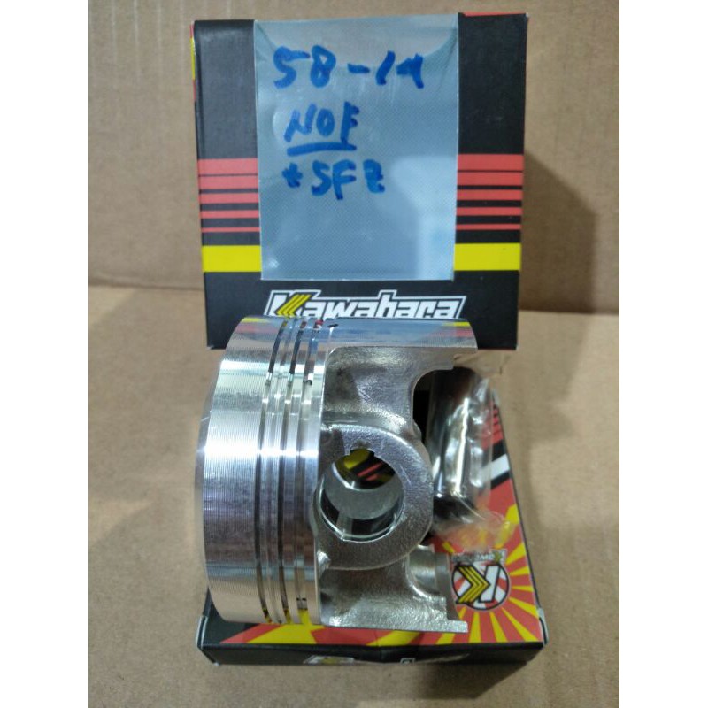 seher/piston kit kawahara uk 58,59 pin 14 klx150,vixion,jup mx,n max,crf150,vario150,vespa matic,pcx-1