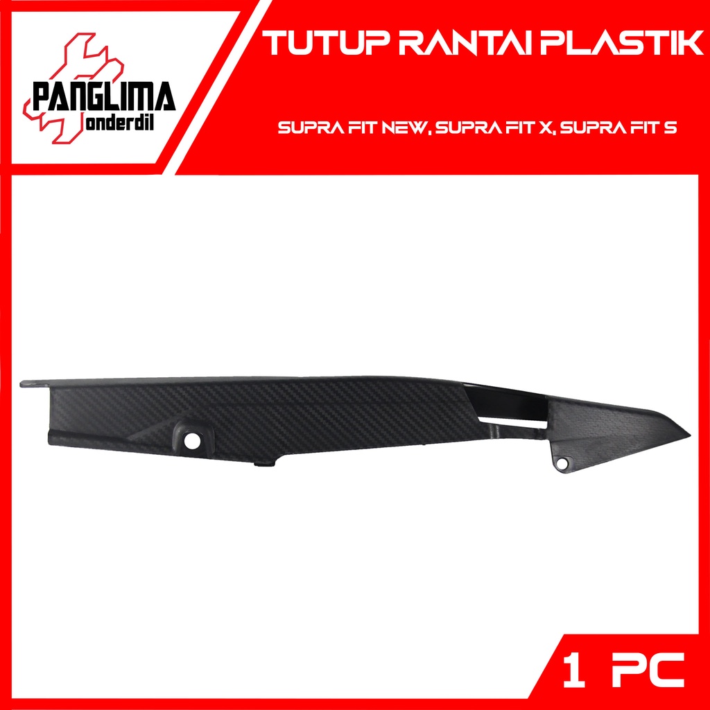 Tutup Rantai Plastik Honda Supra Fit New &amp; Supra Fit X &amp; Supra Fit S &amp; Revo 100 Penutup-Cover-Stengkas-Katengkas Rante