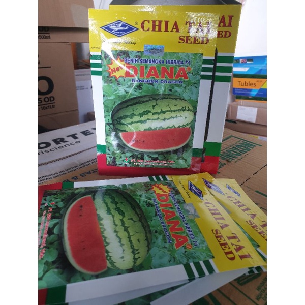 NEW DIANA SEMANGKA merah berbiji 20gr