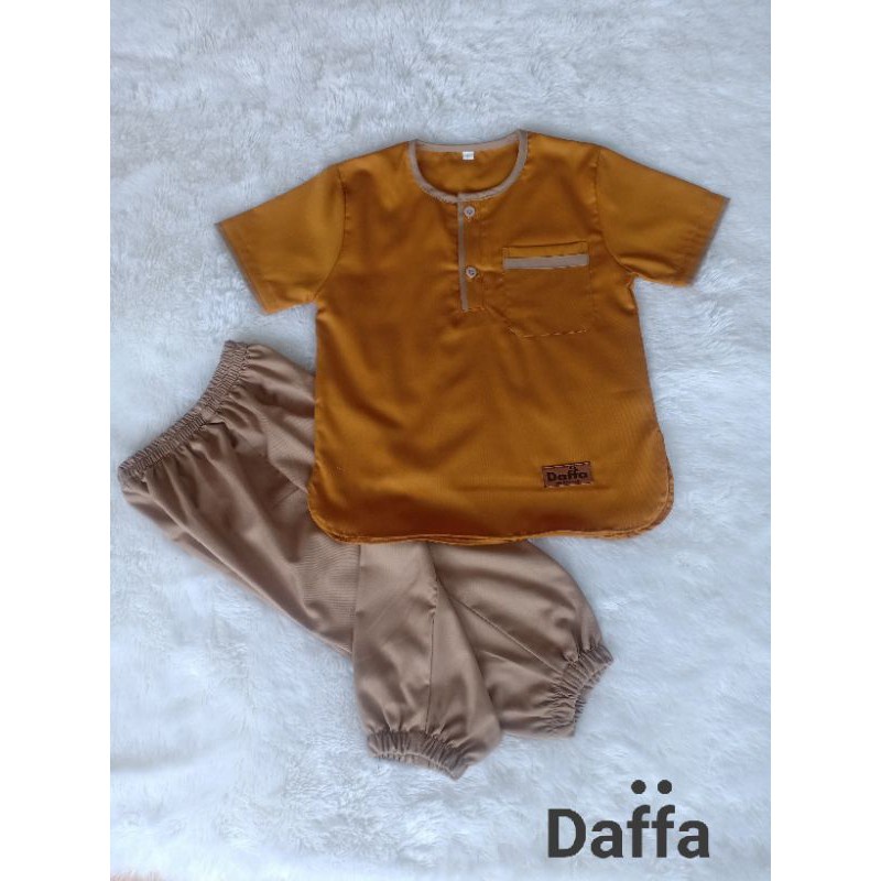 Setelan koko anak laki laki umur 0-5 tahun bahan toyobo/koko daffa