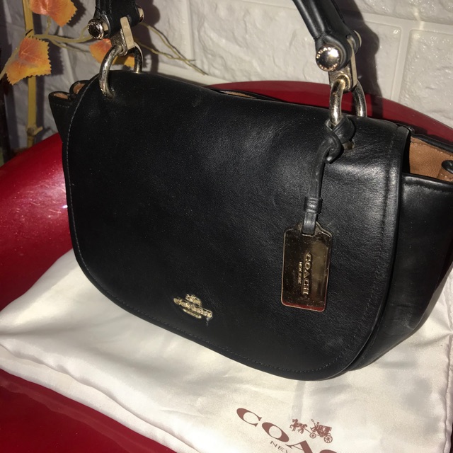 Preloved Coach black ( auntentic)