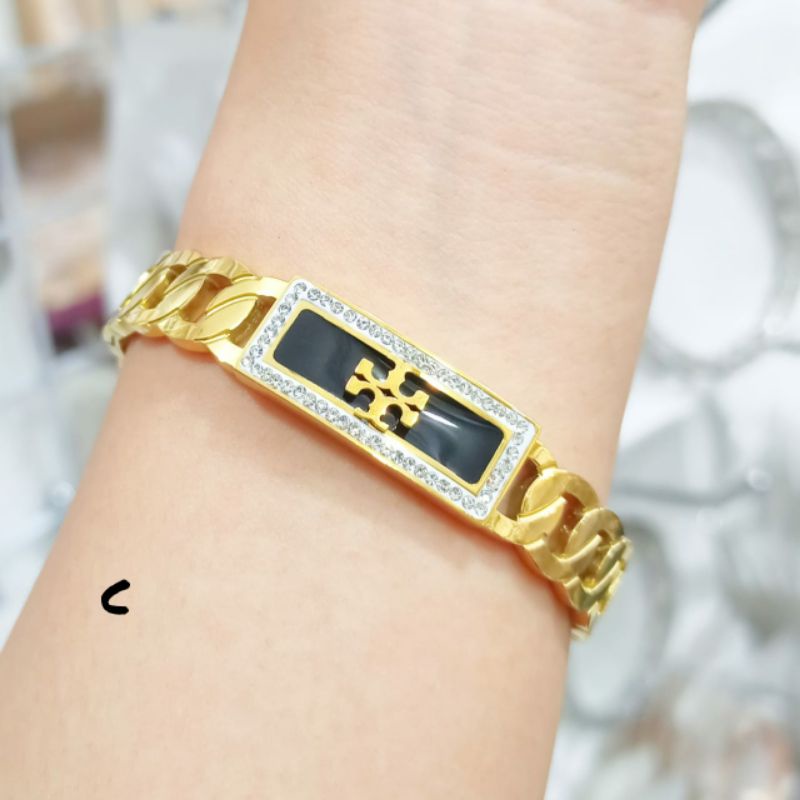 Gelang Bangkok Perhiasan emas Korea Anti karat&amp;Anti Luntur Gold branded