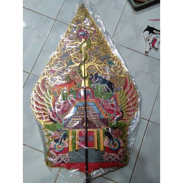 Wayang kulit Gunungan halus kulit kerbau Shopee Indonesia