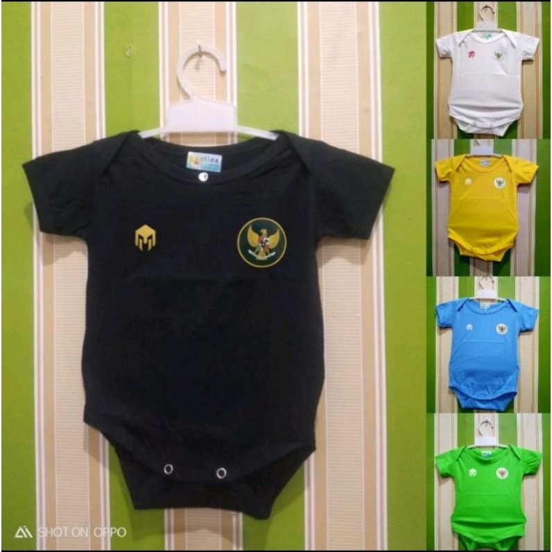 Jumper Baju Bayi Katun Timnas Indonesia